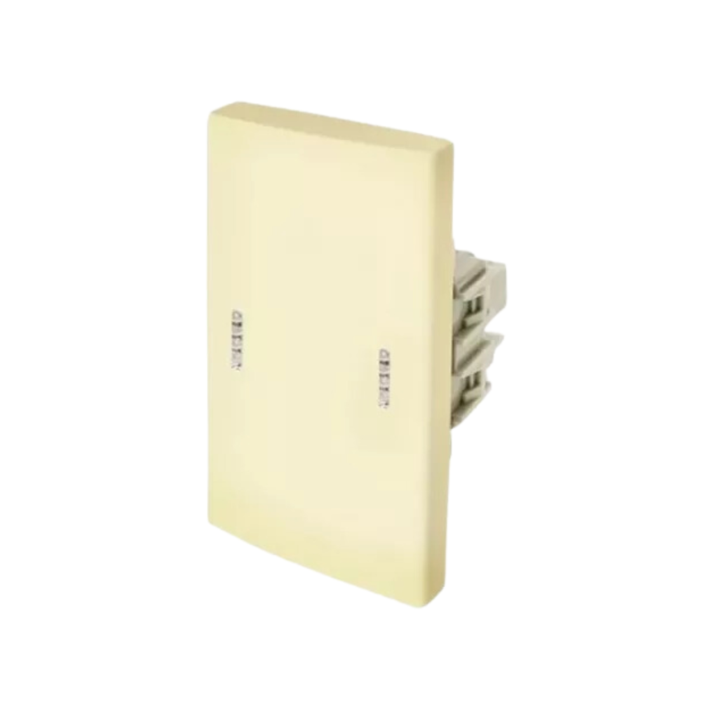 Dis-Interruptor teclón combinación Color: Marfil