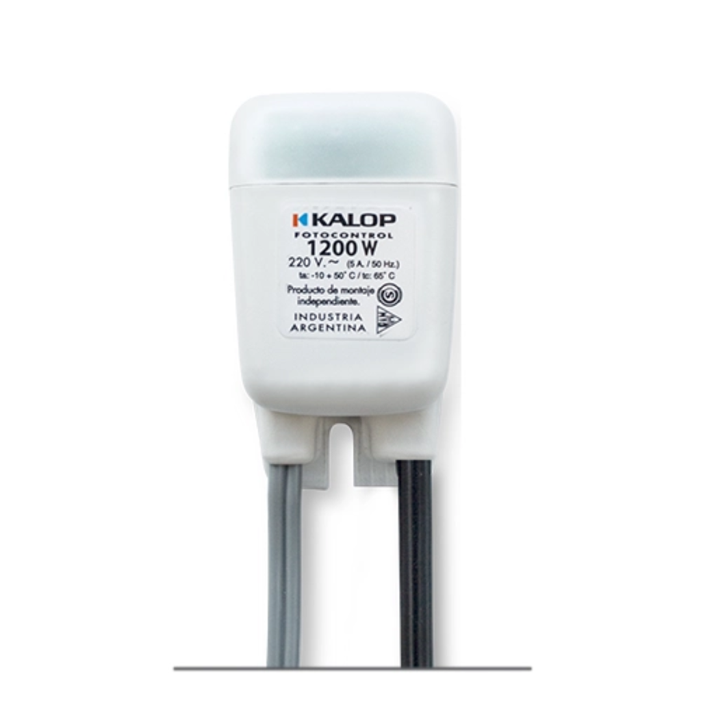 Fotocontrol 4 Cables 1200W 220V.