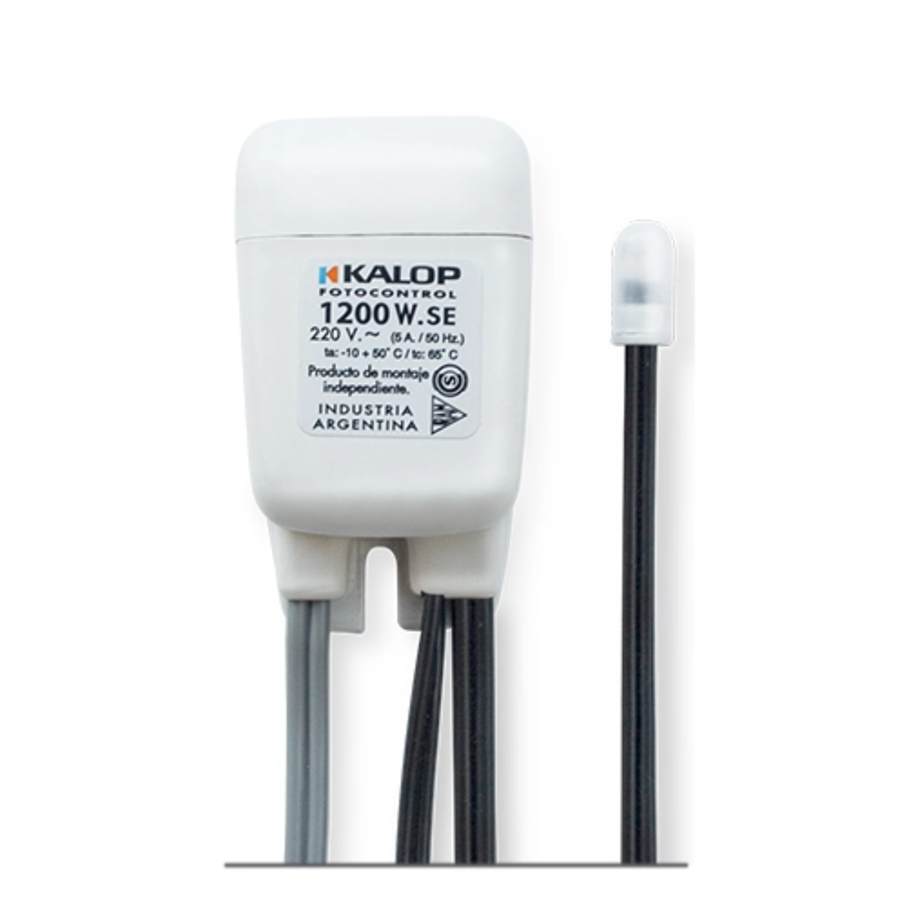 Fotocontrol 4 Cables1200W SE-220V.