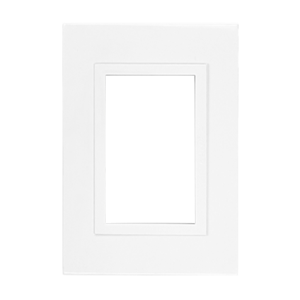 Tapa Zen 3 modulos Kalop blanco