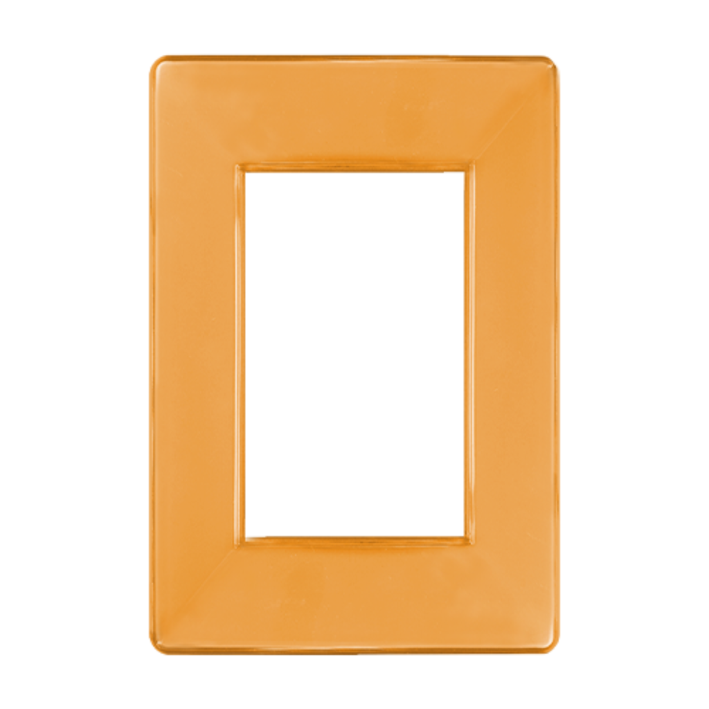 Tapa Luminic Block 3 modulos Kalop naranja