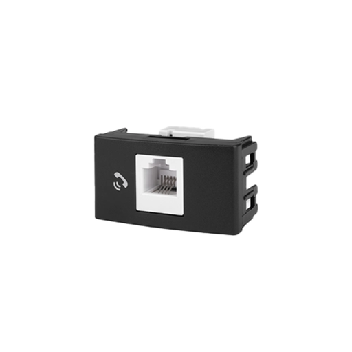 [KALKL40322] Módulo telefonico RJ11 autocrimpeable Kalop negro