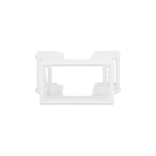 [KALKL40580] Adaptador para riel din de 1 modulo Kalop blanco
