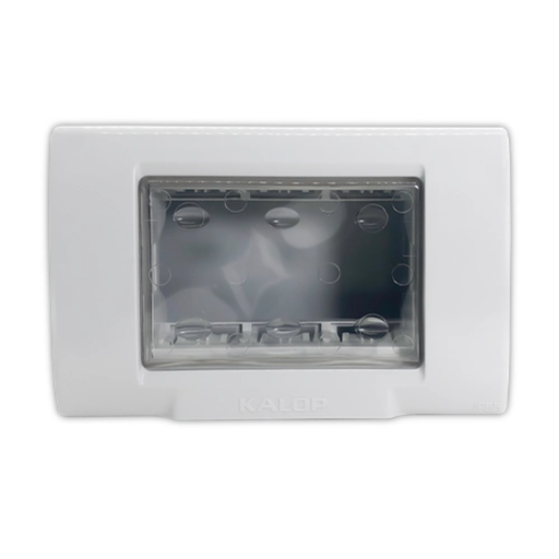 [KALKL42413] CajaIP55c/membr3mód.sigma gris