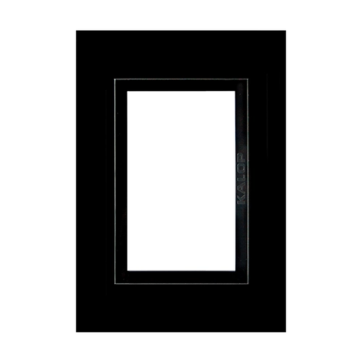 [KALKS41511] Tapa Zen Basic 3 modulos Kalop negro