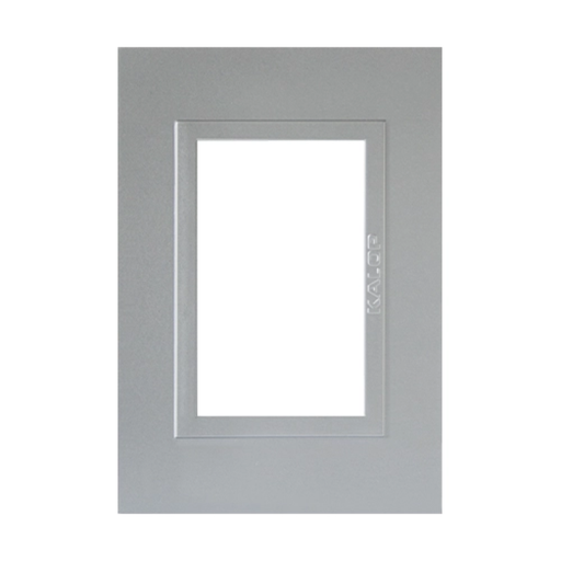 [KALKS41530] Tapa Zen Metals 3 modulos Kalop plata