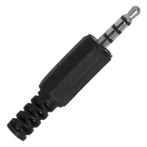 [CHJ05497] PLUG 3.5 METAL 4VIAS  AUDIO VIDEO SP 110 B
