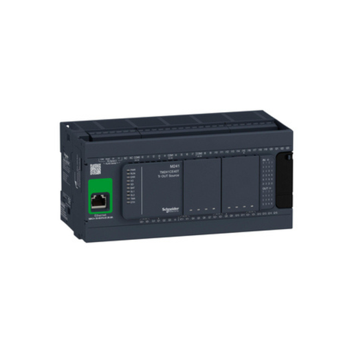 [SCHTM241CE40T] M241 - PLC 40I/O, 24D/I, 16D/O PNP, Alimentación24VDC, Ethernet