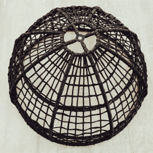 [CHJ00634] NERVO LAMPARA TOSCANA 65X40 KRAFT NEGRO