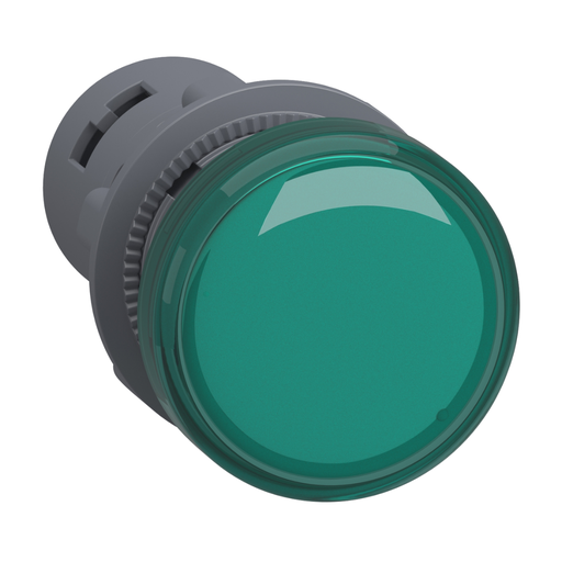 [SCHXA2EVM3LC] Piloto luminoso plástico monolítico Verde Led 230VAC