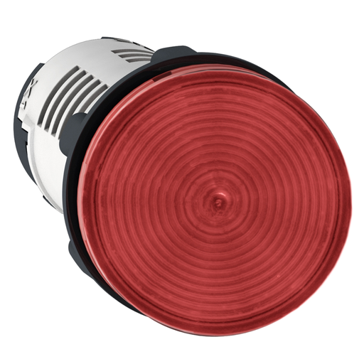 [SCHXB7EV04MP] Piloto luminoso, plástico, monolítico, Rojo Led 230VAC