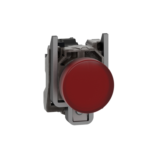 [SCHXB4BVB4] Piloto luminoso, metálico , Rojo, led 24VAC/DC