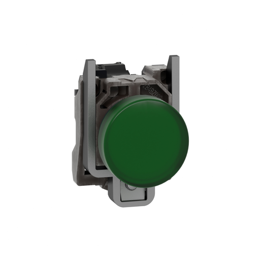 [SCHXB4BVM3] Piloto luminoso, metálico , Verde, led 230VAC