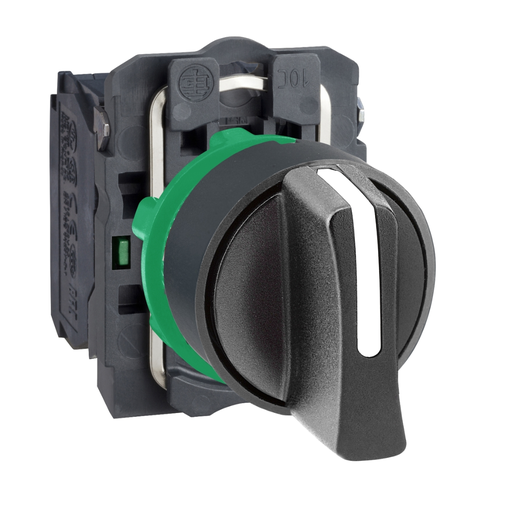 [SCHXB5AD33] Selectora de 3 Posiciones Fijas con retención, plástica, 2NA, Maneta Corta