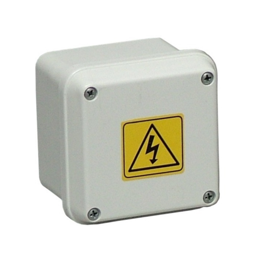 [ROKPR997/75] Cajas de Paso Plasticas blancas de Exterior de Superficie interior:78 x 78 x 70 mm Exterior:92 x 92 x 75 mm