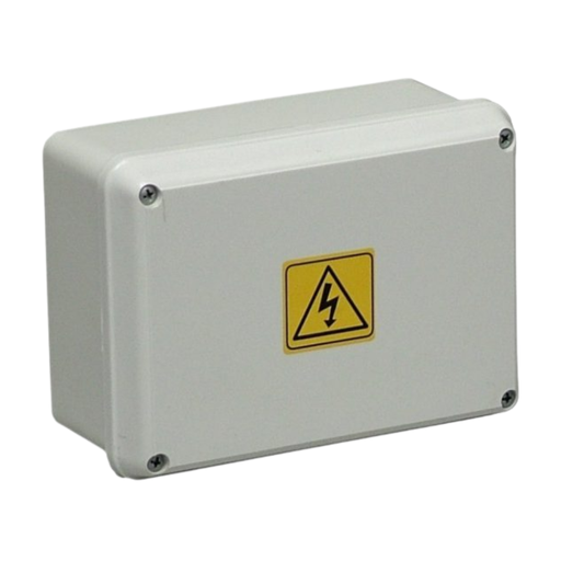 [ROKPR1010/136] Cajas de Paso Plasticas blancas de Exterior de Superficie interior:210 x 280 x 130 mm Exterior:230 x 300 x 136 mm