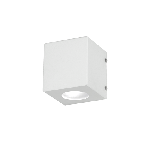 [FERAP-105B/T] Aplique difusor "MONACO"unid 1x GU-10(95 x95x102mm BLANCO TEXTURADO