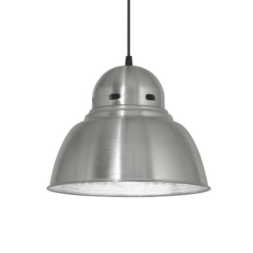 [FERC-120ALU] Colgante "GALPONERO MEDIANO" aluminio dia. 27,5 cm ALUMINIO