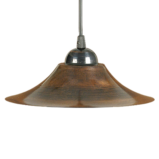 [FERC-130COB] Colgante de chapa dia. 22 cm COBREADO