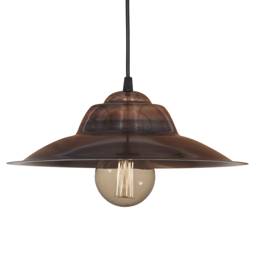 [FERC-136COB] Colgante de chapa dia. 32 cm. cobreado COBREADO