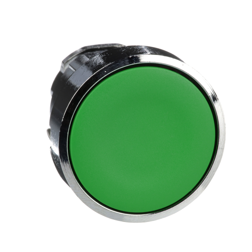 [SCHZB4BA3] XB4 - Cabezal pulsador rasante, metálico, verde