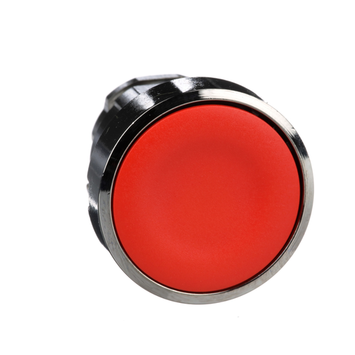 [SCHZB4BA4] XB4 - Cabezal pulsador rasante, metálico, rojo
