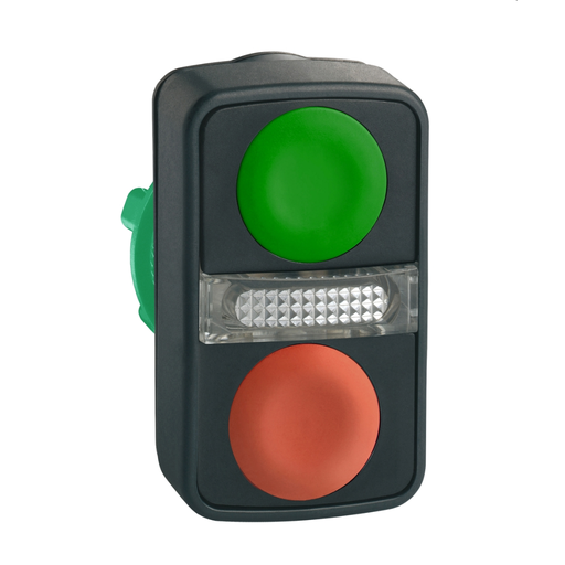 [SCHZB5AW7A3740] CABEZAL PULS LUM DOBLE VERDE/ROJO RAS