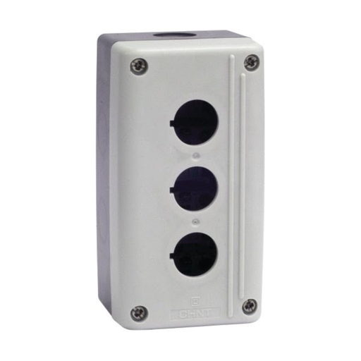 [CORNPH1-30] CAJA VACÍA GRIS CHINT NPH-30 - 3 ORIFICIOS 22 MM IP65