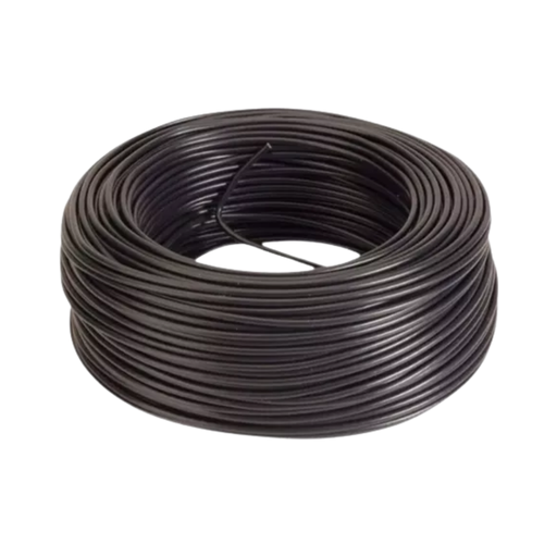 [ARGAANEBO] Redondo con Alma de Acero 2 x 0,5mm Negro