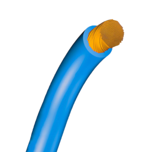 [ARGL4CERO] Unipolar LS0H 1 x 4mm Celeste