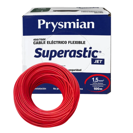 [PRY20228554] Cable unipolar 1,50 mm Rojo Prysmian