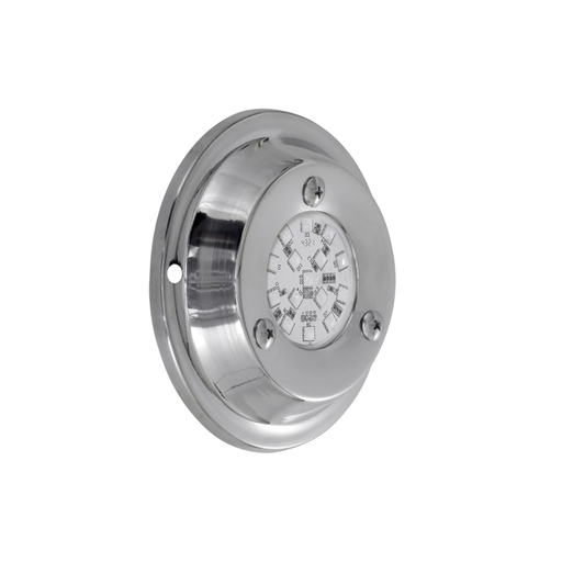 [COP109] ILUMINACIÓN LED ECO RGB SMD ACERO INOXIDABLE - 0,3 AMPER - 125 mm DIÁMETRO - 30 mm ALTURA