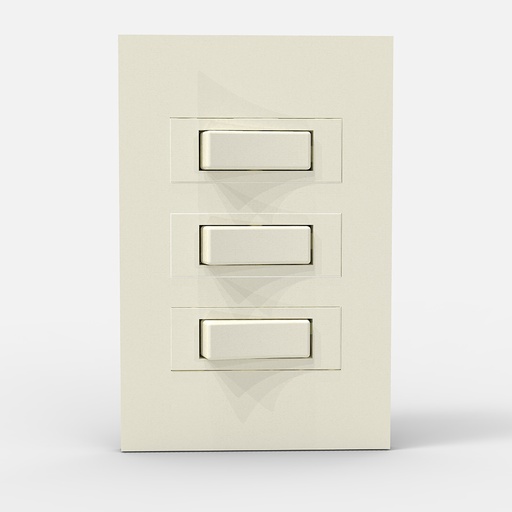 [CAM4133] TAPA LUJO 3 MODULOS - Siglo XXI