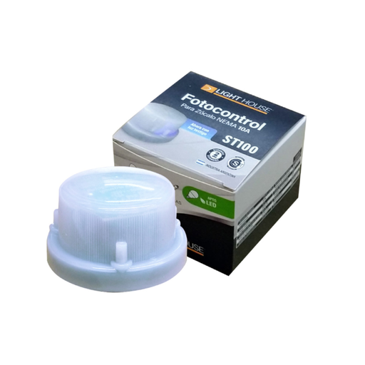 [ANTST100] Fotocontrol - NEMA con luz testigo - Todo tipo 10A