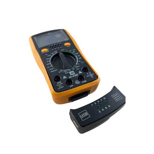 [IJAINT4300] TESTER JA-4300 PROB.CAB USB C/PIL