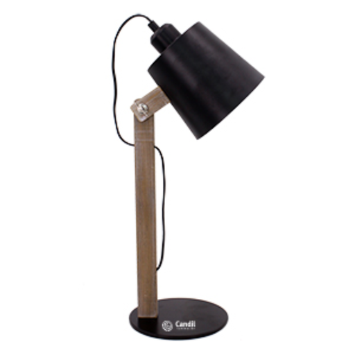 [CANDL47329 NG] LÁMPARA DE ESCRITORIO E27 W: 16cm
H: 49cm
D: 16cm  