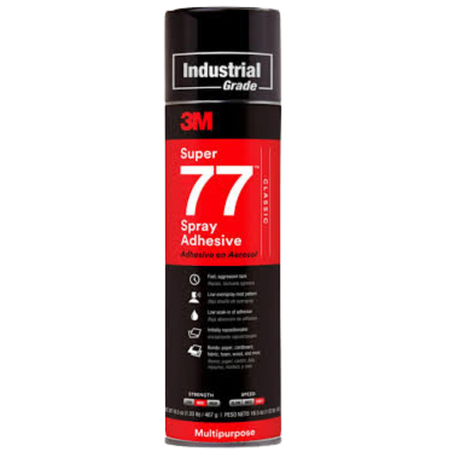 [MMM52813] Adhesivo en Spray Super 77™ 3M™, 467gr - 710 cc