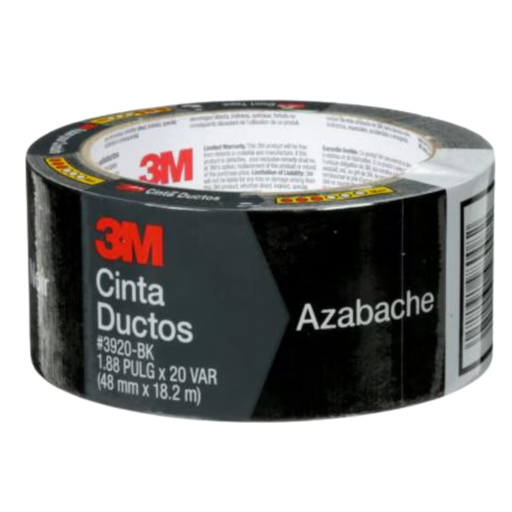 [MMM48921] Cinta 3M™ Ducto PG Negro - 48mm x 9m