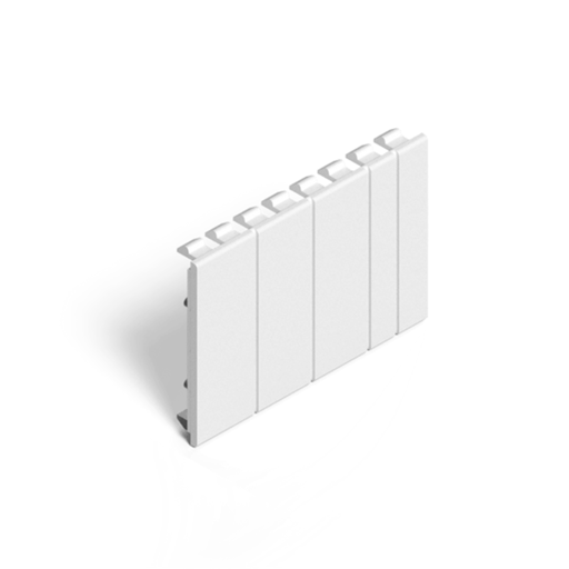 [GEN666610] Tapa DIN para 4 polos- Blanca