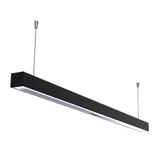 [SPLLINE1200NE] LINE 1200. COLGANTEANTE LINEAL 1x18w P/TUBO LED NEGRO