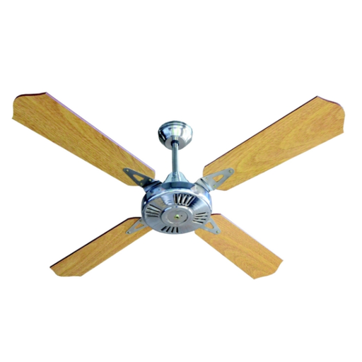 [EMI403] Ventilador de techo de cuatro palas roble 1200 mm. (Platil)