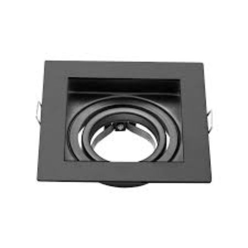 [CORAED-X1-MN] Spot para embutir Macroled negro