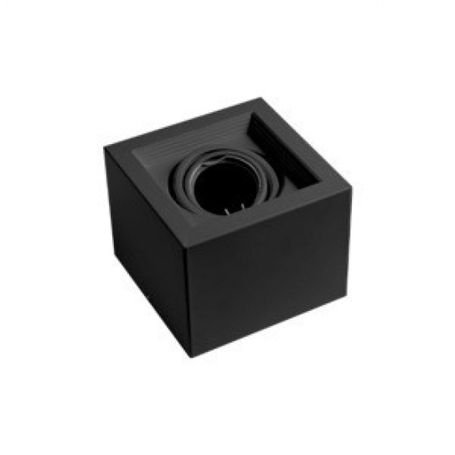 [CORAPCD-X1-CN] Spot plafon para 1 dicro Macroled negro