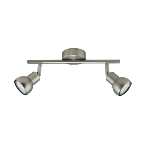 [CIE5002/NM/02] PEPPER II - APLIQUE 2 LUCES GU10 NIQUEL MATE