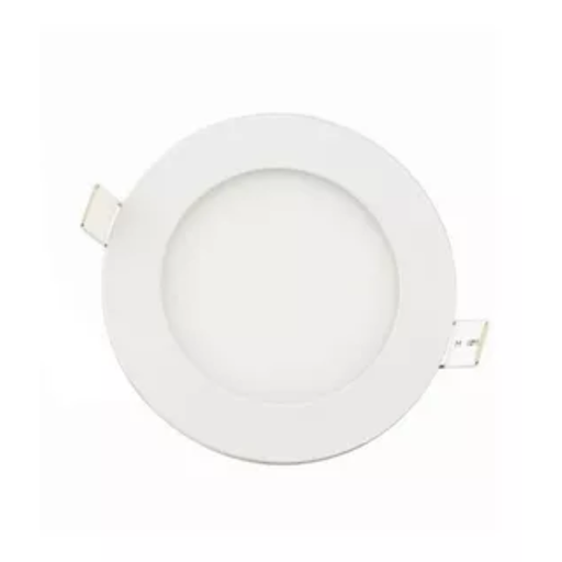 [CIE26040/E/RE/BC] SATURNO I - PANEL LED 6W REDONDO LUZ CÁLIDA