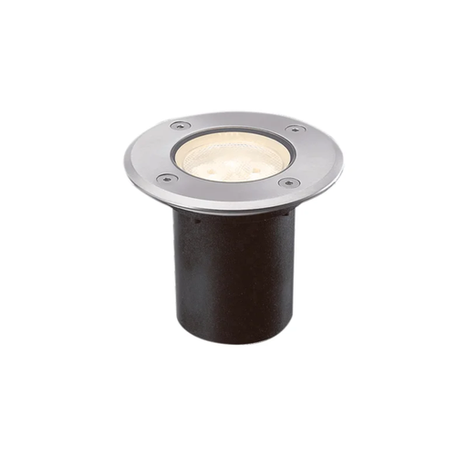 [CIE44058] URBANO - ARTEFACTO EMBUTIR PISO REDONDO ALUMINIO LISO GU10