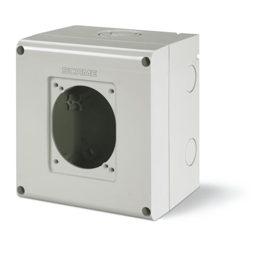 [SCA576.4323] Caja de Derivación 136 IP66 Individual Pretroquelada 16/32A Advance 2