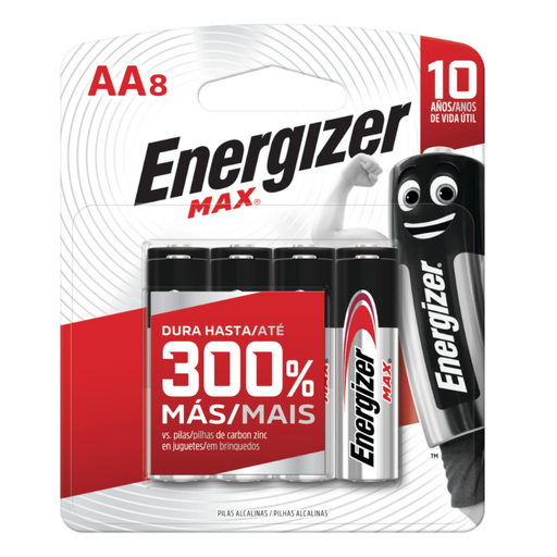 [ENRE300159505] Pila Alcalina Energizer AA E91 Blister x4
