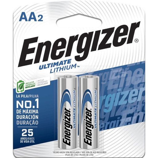 [ENRE301334402] Pila Litio Energizer AA L91 Blister x2