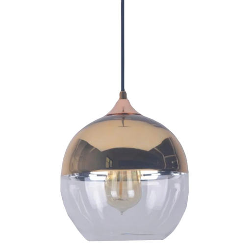 [CIE15049/OR] MITTE - COLGANTE 1 LUZ E27 ORO